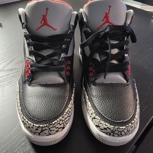 Jordan 3 Black Cement sz 8.5